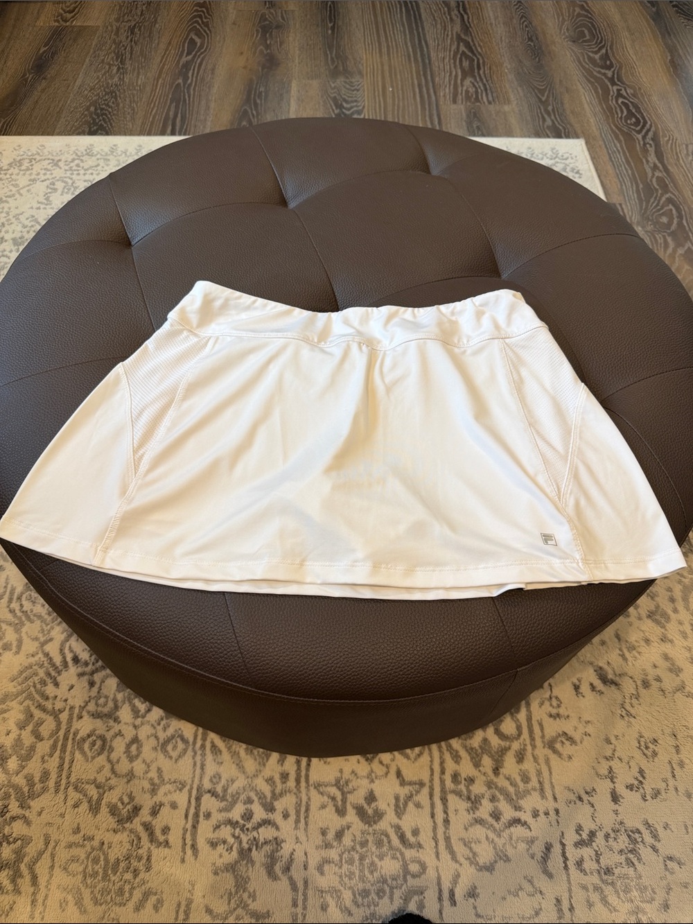 Fila White Women's Athletic Skort with Built-In Shorts